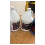 Lot of 13 Gallons of Floor Care Cleaners, Degreasers and Hand Soap