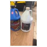 Lot of 13 Gallons of Floor Care Cleaners, Degreasers and Hand Soap