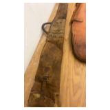 Set of 4 Vintage Rifle and Shotgun Soft Cases Leather and Canvas