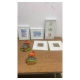 Collection of Framed Art Prints and Decorative Wall Plaques