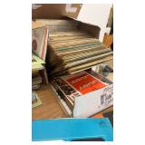 Large Collection of Vintage Vinyl Records and Albums