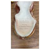 Vintage Ezra Brooks Lobster Decanter and Beam Trout Bottle Collection