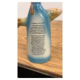 Vintage Ezra Brooks Lobster Decanter and Beam Trout Bottle Collection