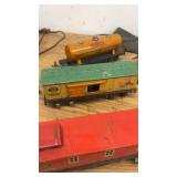 Vintage Lionel Train Set with Engines, Cars, Track Sections, and Transformers