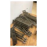 Vintage Lionel Train Set with Engines, Cars, Track Sections, and Transformers