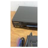 Lot of 3 VCR Players - Panasonic and Emerson with Remotes