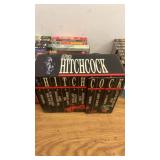 Large Collection of Vintage VHS Tapes Including Hitchcock, Dean Martin, Jaws, and More