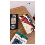 Large Collection of Vintage VHS Tapes Including Hitchcock, Dean Martin, Jaws, and More