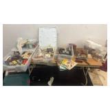 Large HO Scale Model Train Collection with Engines, Cars, Tracks, Buildings, and Manuals