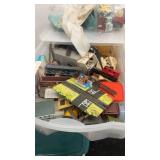 Large HO Scale Model Train Collection with Engines, Cars, Tracks, Buildings, and Manuals