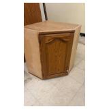 Collection of Used Oak Kitchen Cabinets with Drawers and Doors
