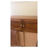 Collection of Used Oak Kitchen Cabinets with Drawers and Doors