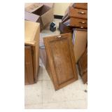 Collection of Used Oak Kitchen Cabinets with Drawers and Doors