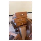 Collection of Used Oak Kitchen Cabinets with Drawers and Doors