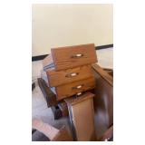 Collection of Used Oak Kitchen Cabinets with Drawers and Doors