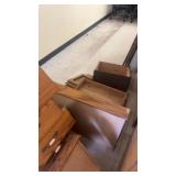 Collection of Used Oak Kitchen Cabinets with Drawers and Doors