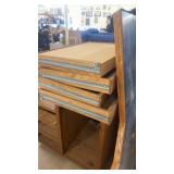 Collection of Used Oak Kitchen Cabinets with Drawers and Doors
