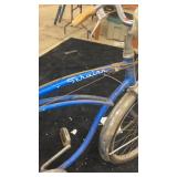 Schwinn Corvette Vintage Blue Cruiser Bicycle with Speedometer