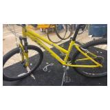 Trek Yellow Mountain Bike with Front Suspension