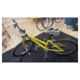 Trek Yellow Mountain Bike with Front Suspension