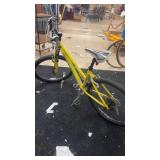 Trek Yellow Mountain Bike with Front Suspension