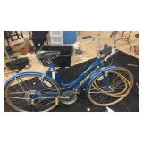 Schwinn Suburban Blue Vintage Bicycle with Extra Tires