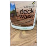 2 Bottles Sunnyside Deck Wash One Gallon Each