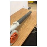 Stihl BG 50 Gas Leaf Blower and 3 Motorcycle Helmets Assortment