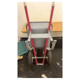 ACE Dual-Wheel Poly Wheelbarrow with Metal Frame