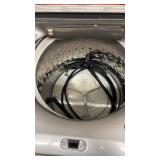 Whirlpool Top Load Washing Machine with Controls and Hoses