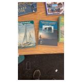 Maritime and Boating Book Collection Including Seamanship Guides