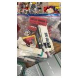 Large Collection of Vintage LEGO Bricks, Sets, Baseplates, and Manuals