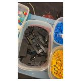 Large Collection of Vintage LEGO Bricks, Sets, Baseplates, and Manuals