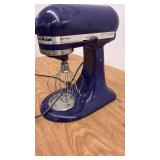 KitchenAid Ultra Power Stand Mixer Model KSM90 Blue with Whisk Attachment