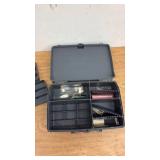 Lot of 2 Mixed Fishing Tackle Boxes with Contents