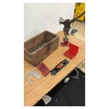 Shotgun Shell Reloader Press with Accessories and Box