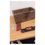 Shotgun Shell Reloader Press with Accessories and Box