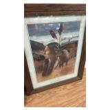 Set of 3 Framed Native American Art Prints