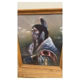 Set of 3 Framed Native American Art Prints