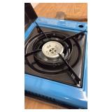 Coleman Portable Single Burner Gas Stove and Small Hatchet