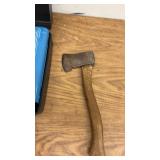 Coleman Portable Single Burner Gas Stove and Small Hatchet