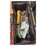 Toolbox and Organizer Set with Electrical Connectors, Tools, and Hardware