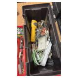Toolbox and Organizer Set with Electrical Connectors, Tools, and Hardware