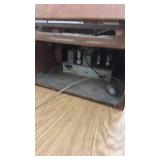 Lot of 2 Vintage Wooden Tube Radios and Turntable Console