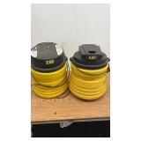 Genie Wet/Dry Shop Vacuums 1.5 HP and 2.0 HP Set