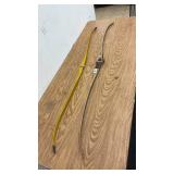 Pair of Vintage Bear Recurve Bows Golden Bear and Archery Company Models