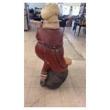 Large Whimsical Santa Claus Holiday Decor Figure