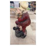 Large Whimsical Santa Claus Holiday Decor Figure