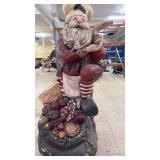 Large Whimsical Santa Claus Holiday Decor Figure