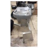 Commercial Stainless Steel Drinking Fountain with Cooler Unit